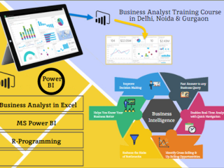Business Analyst Course in Delhi, SLA Institute, Sarita Vihar, Power BI and Python Certification Course in Gurgaon,