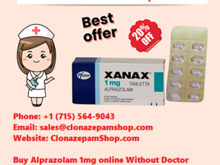 Buy Xanax 1 mg online Quick result for Depression Get Discount With PayPal