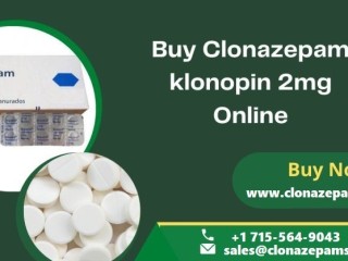 Anti-Anxiety Medication Clonazepam Online Fast Instant Delivery With 20% Discount